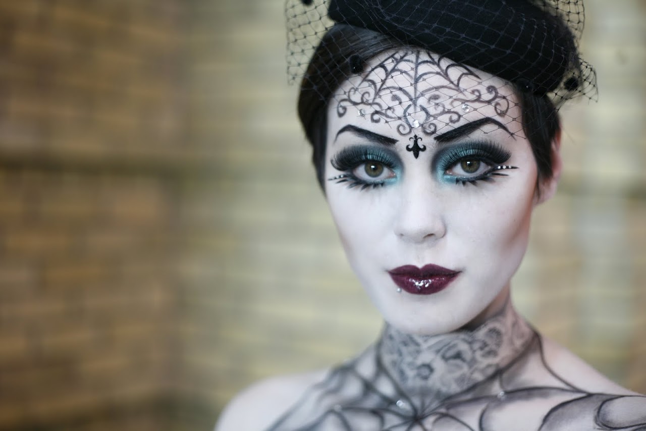 gothic doll halloween makeup